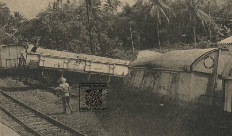 Anjlok! KA Campuran di Sentolo, 1981